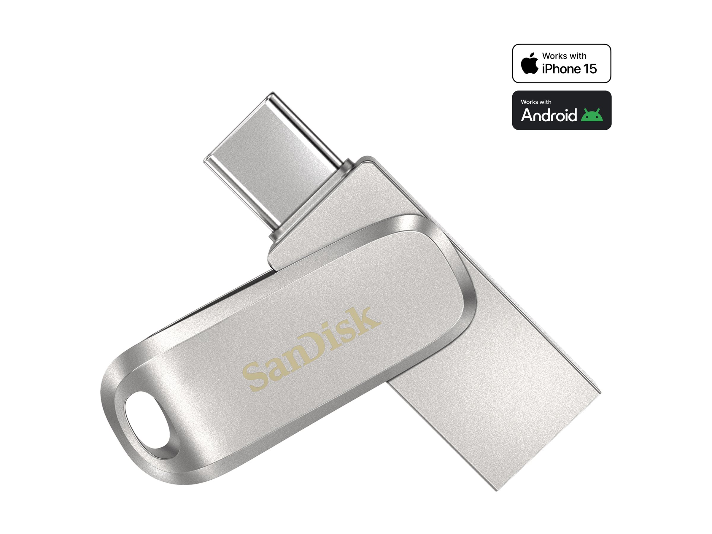 SanDisk Ultra Dual Drive Luxe - Clé USB - 32 Go - USB 3.1 Gen 1 / USB-C - SDDDC4-032G-G46 - Lecteurs flash