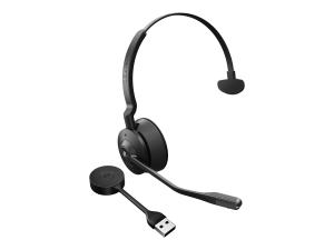Jabra Engage 55 Mono - Micro-casque - sur-oreille - DECT - sans fil - Certifié pour Microsoft Teams - 9553-450-111 - Écouteurs