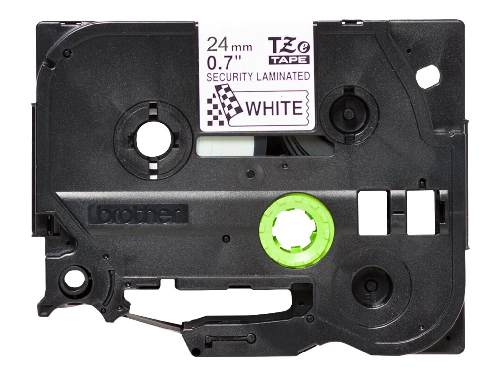 Brother TZe-SE5 - Noir sur blanc - Rouleau (2,4 cm x 8 m) 1 cassette(s) bande d'étiquettes - pour P-Touch PT-1400, PT-1650 - TZESE5 - Papier pour rouleau