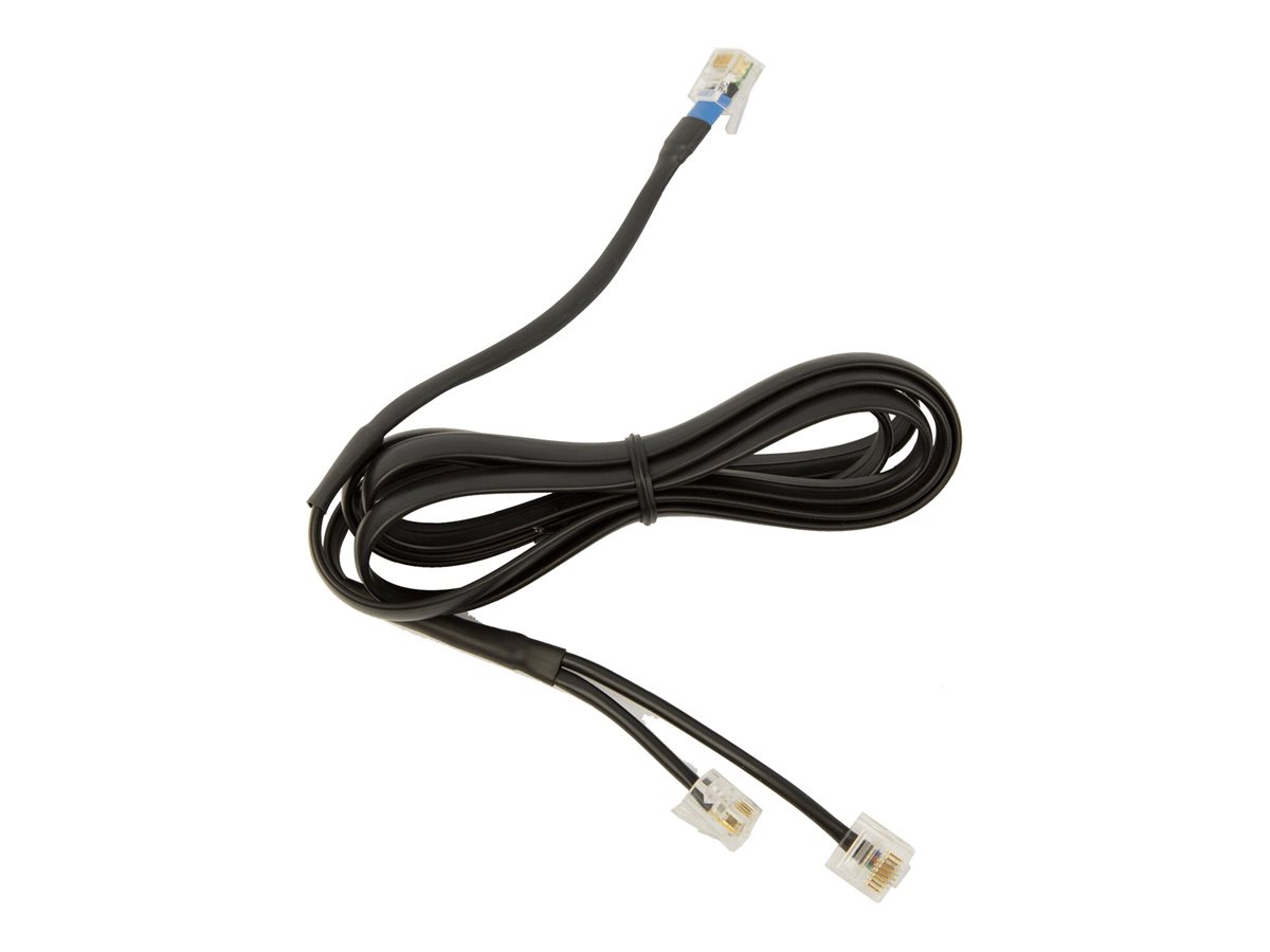 Jabra Siemens DHSG cable - Câble pour casque micro - pour Jabra GN 9120, GN9120, GN9350, GN9350e; GO 6430, 6470 - 14201-10 - Câbles pour écouteurs