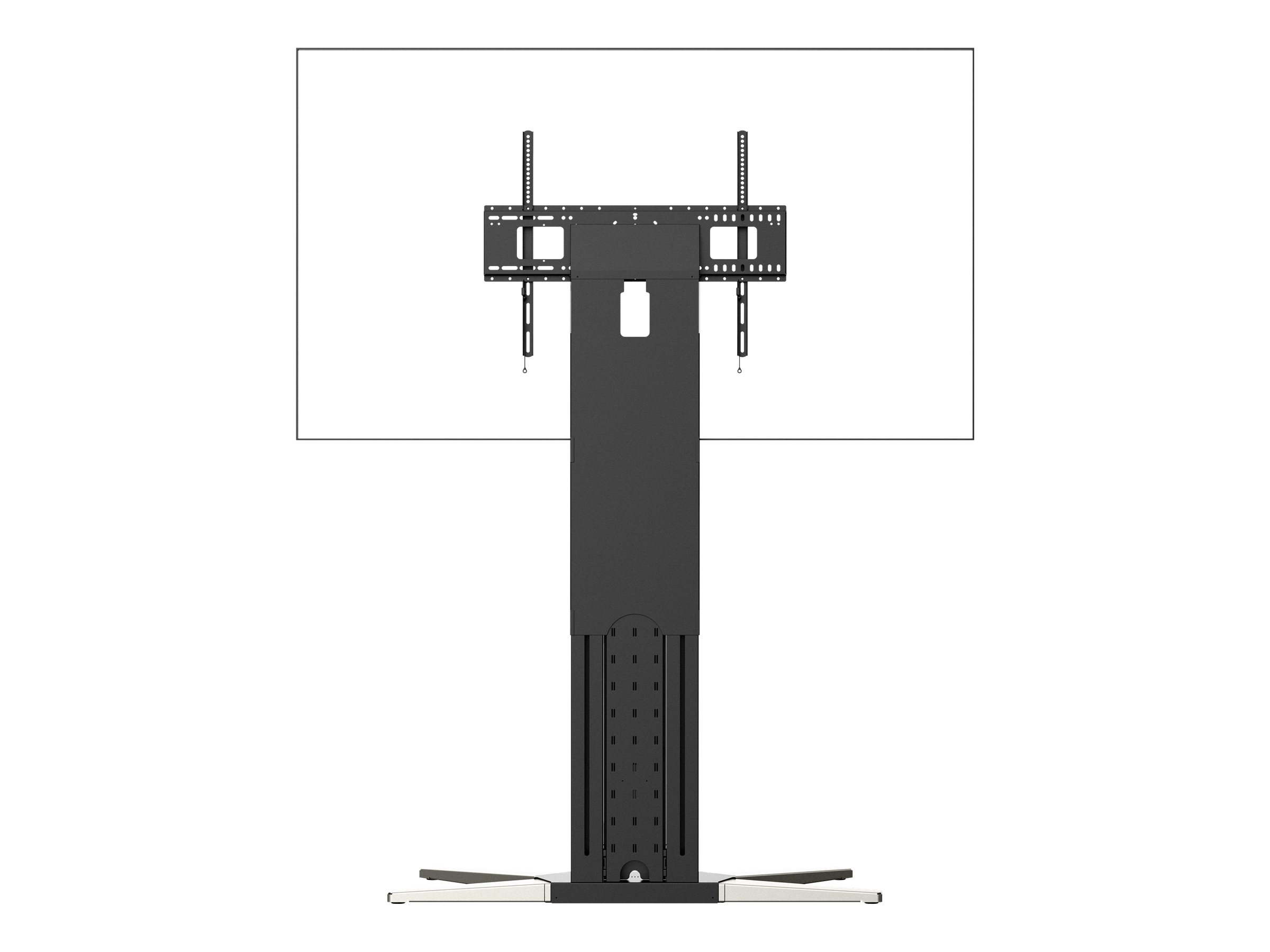 Vision - Chariot - lourdement sollicité - pour écran plat - acier - noir mat - Taille d'écran : 47"-90" - VFM-F51T - Chariots