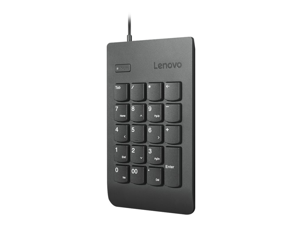 Lenovo Numeric Keypad Gen II - Pavé numérique - USB - noir - 4Y40R38905 - Claviers