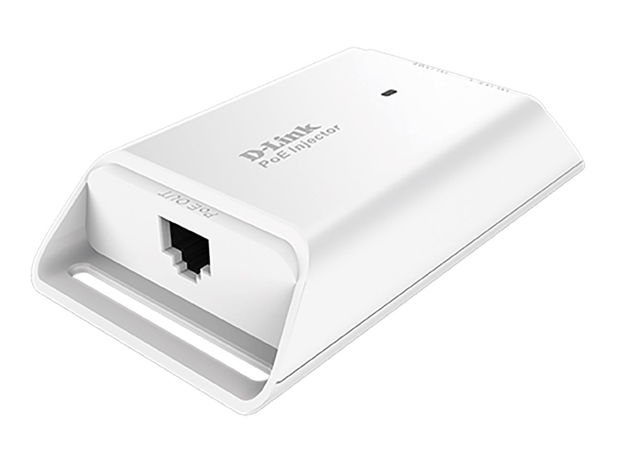 D-Link DPE-101GI PoE Gigabit injector - Injecteur de puissance - pour D-Link DAP-2660; AirPremier N PoE Access Point with Plenum-rated Chassis DAP-2360 - DPE-101GI - Accessoires d'alimentation