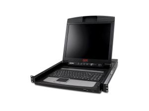 APC Console ACL - Console KVM - 17" - rack-montable - 1280 x 1024 @ 75 Hz - noir - 1U - pour P/N: AR3103, AR3103SP, AR3106SP, SRT1000RMXLI, SRT1000RMXLI-NC, SRT5KRMXLW-TW - AP5717F - Console KVM