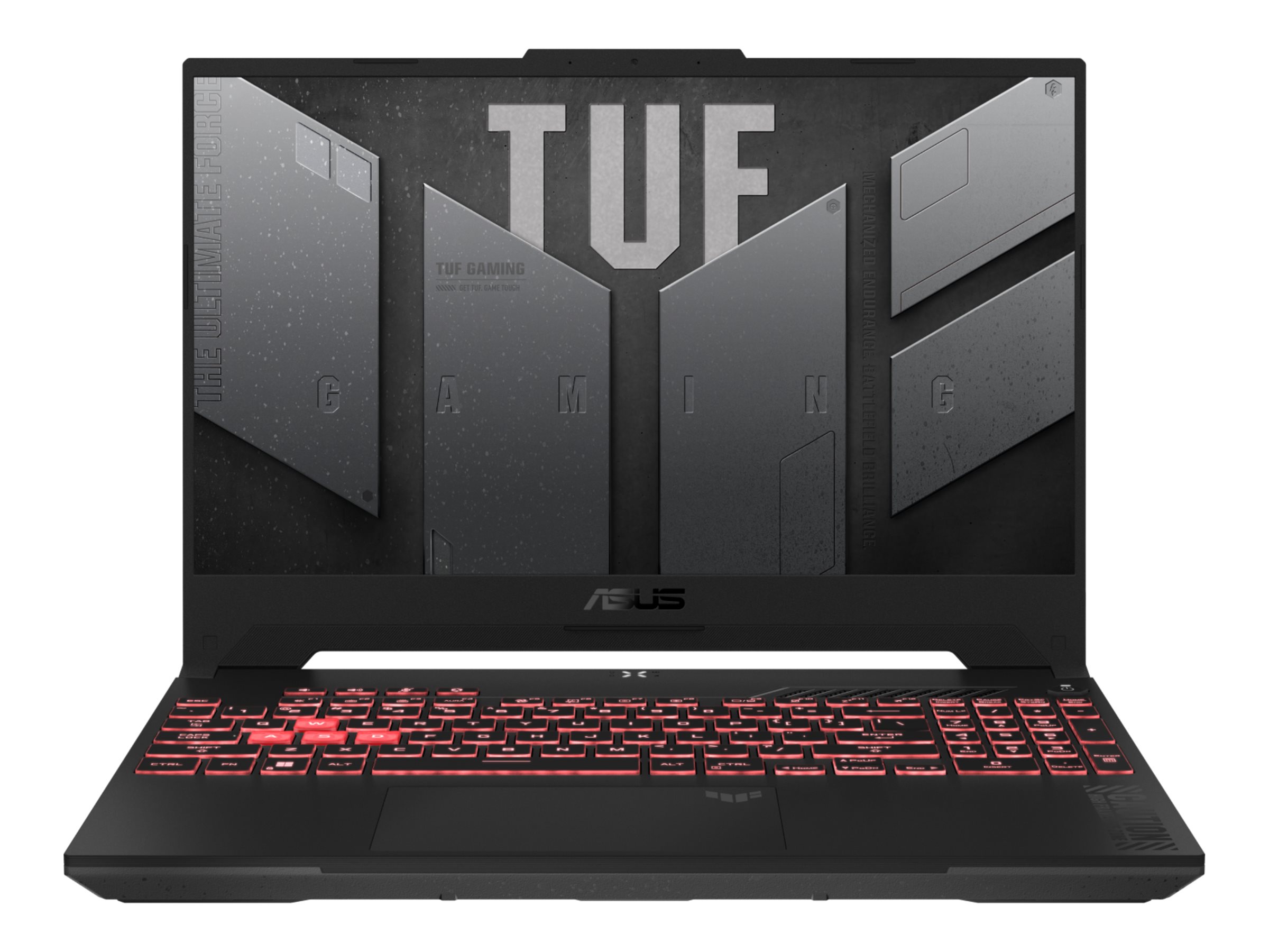 ASUS TUF Gaming A15 FA507NVR-LP036W - AMD Ryzen 7 - 7435HS / jusqu'à 4.5 GHz - Win 11 Home - GeForce RTX 4060 - 16 Go RAM - 512 Go SSD NVMe - 15.6" 1920 x 1080 (Full HD) @ 144 Hz - Gigabit Ethernet - Wi-Fi 6, Bluetooth - gris jaeger - 90NR0JK8-M001V0 - Ordinateurs portables