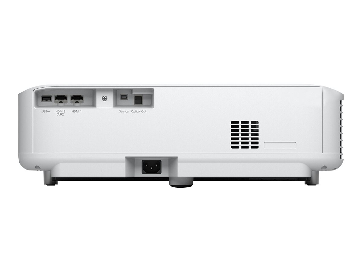 Epson EH-LS300W - Projecteur 3LCD - 3600 lumens (blanc) - 3600 lumens (couleur) - Full HD (1920 x 1080) - 16:9 - 1080p - sans fil 802.11ac - blanc - Android TV - V11HA07040 - Projecteurs pour home cinema