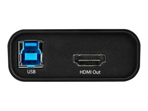 StarTech.com Carte d'acquisition vidéo HDMI USB-C - Compatible UVC - Carte capture vidéo HDMI 1080p pour Mac et Windows (UVCHDCAP) - Adaptateur de capture vidéo - USB 3.0 - noir, argent - Conformité TAA - UVCHDCAP - Cartes de contrôleur héritées