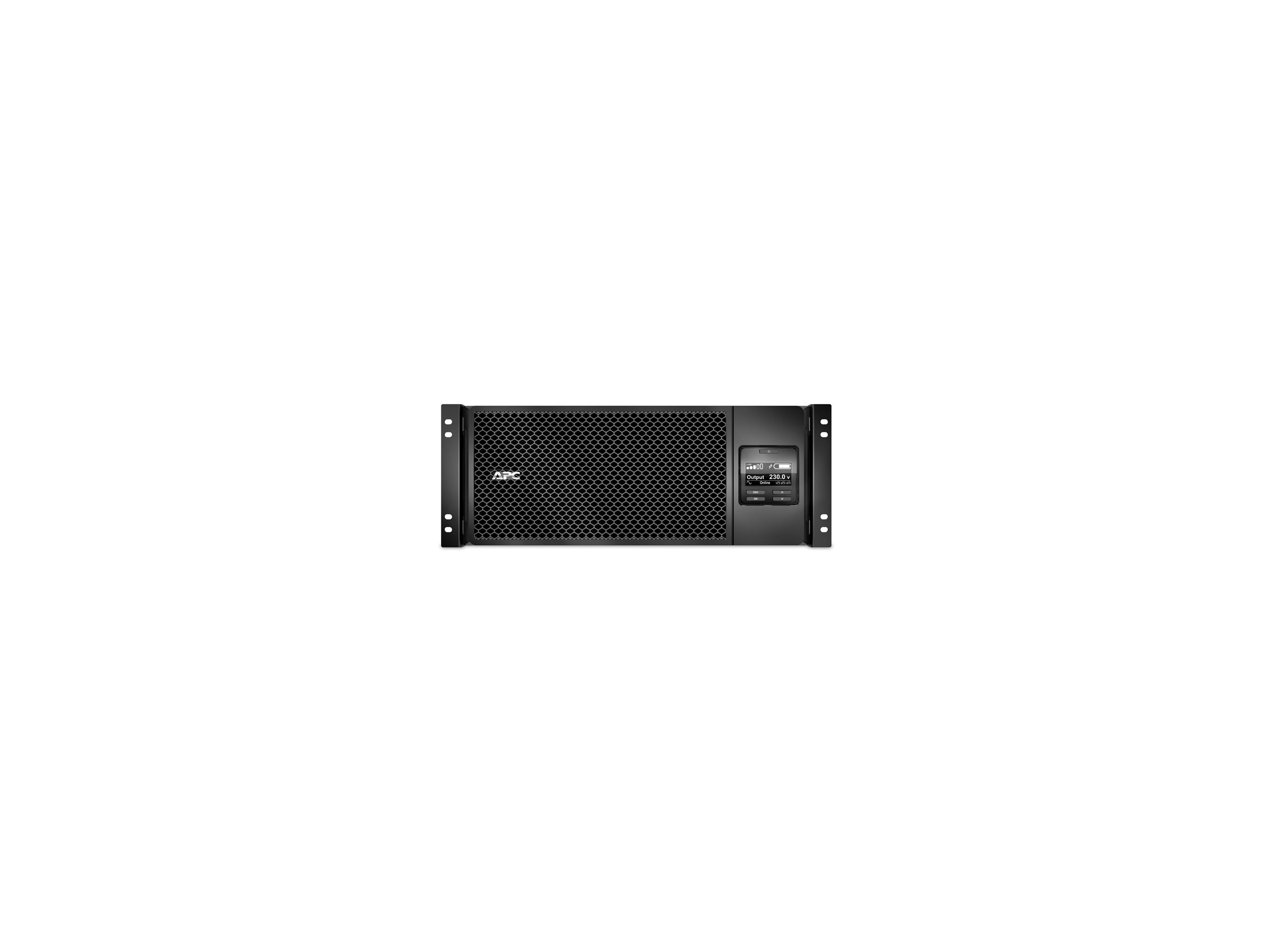 APC Smart-UPS SRT 6000VA RM - Onduleur (rack-montable) - CA 230 V - 6000 Watt - 6000 VA - Ethernet 10/100, USB - connecteurs de sortie : 13 - 4U - noir - pour P/N: AR3100W, AR3105W, AR3155W, AR3305W, AR3355SP, AR3355W, AR4038IX432, NBWL0356A - SRT6KRMXLI - UPS montables sur rack