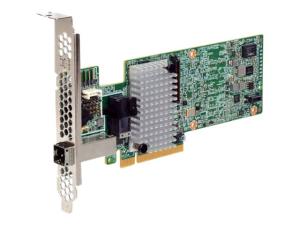 Broadcom MegaRAID SAS 9380-4i4e - Contrôleur de stockage (RAID) - 4 Canal - SATA / SAS 12Gb/s - profil bas - RAID RAID 0, 1, 5, 6, 10, 50, JBOD, 60 - PCIe 3.0 x8 - 05-25190-02 - Adaptateurs de stockage