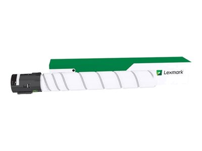 Lexmark - À rendement élevé - noir - original - cartouche de toner LCCP - pour Lexmark MS911de - 54G0H00 - Cartouches de toner