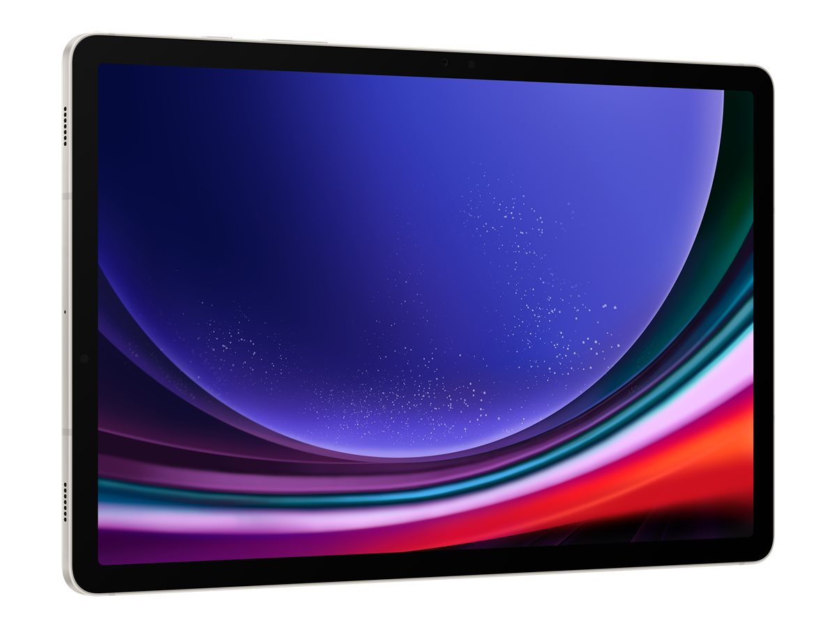 Samsung Galaxy Tab S9 - Tablette - Android 13 - 128 Go - 11" AMOLED (2560 x 1600) - Logement microSD - beige - SM-X710NZEAEUB - Tablettes et appareils portables
