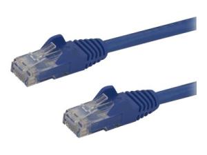 StarTech.com Câble réseau Cat6 Gigabit UTP sans crochet de 10m - Cordon Ethernet RJ45 anti-accroc - Câble patch Mâle / Mâle - Bleu - Cordon de raccordement - RJ-45 (M) pour RJ-45 (M) - 10 m - UTP - CAT 6 - moulé, sans crochet - bleu - N6PATC10MBL - Câbles à paire torsadée