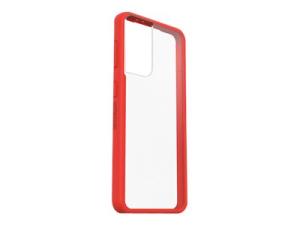 OtterBox React Series - ProPack Packaging - coque de protection pour téléphone portable - rouge power - pour Samsung Galaxy S21 5G - 77-81604 - Coques et étuis pour téléphone portable