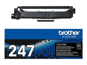 Brother TN247BK - Noir - original - cartouche de toner - pour Brother DCP-L3510, L3517, L3550, HL-L3270, L3290, MFC-L3710, L3730, L3750, L3770 - TN247BK - Cartouches de toner