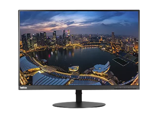 Lenovo ThinkVision T24d-10 - Écran LED - 24" - 1920 x 1200 WUXGA - IPS - 300 cd/m² - 1000:1 - 7 ms - HDMI, VGA, DisplayPort - noir - Campus - 61B4MAT1EU - Écrans d'ordinateur