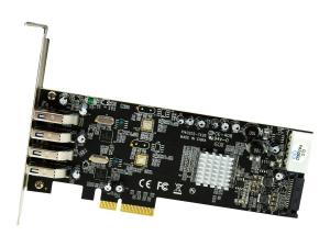 StarTech.com Carte contrôleur PCIe à 4 ports USB 3.0 avec 2 voies dédiées - Adaptateur USB - PCIe x4 - USB 3.0 x 4 - pour P/N: BNDTB10GI, BNDTB210GSFP, BNDTB310GNDP, BNDTB410GSFP, BNDTB4M2E1, BNDTBUSB3142 - PEXUSB3S42V - Adaptateurs réseau PCI-e