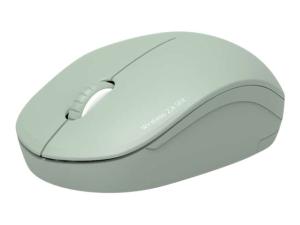 PORT Connect Collection - Souris - droitiers et gauchers - optique - 3 boutons - sans fil - 2.4 GHz - récepteur sans-fil USB/USB-C - olive - 900543 - Souris