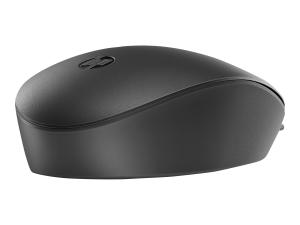 HP 125 - Souris - filaire - USB - noir - promo - pour HP 34; Elite Mobile Thin Client mt645 G7; Pro 290 G9; Pro Mobile Thin Client mt440 G3 - 265A9UT - Souris