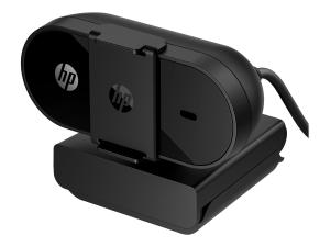 HP 325 - Webcam - panoramique - couleur - 1920 x 1080 - audio - USB 2.0 - 53X27AA - Webcams