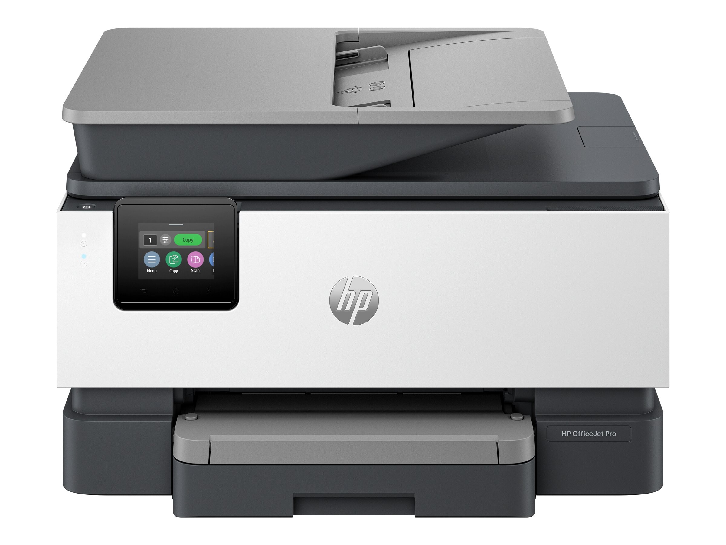 HP Officejet Pro 9120e All-in-One - Imprimante multifonctions - couleur - jet d'encre - Legal (216 x 356 mm) (original) - A4/Legal (support) - jusqu'à 21 ppm (copie) - jusqu'à 22 ppm (impression) - 250 feuilles - 33.6 Kbits/s - USB 2.0, hôte USB 2.0, Wi-Fi(ac), Bluetooth, LAN - ciment - 403X8B#629 - Imprimantes multifonctions