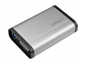 StarTech.com Boîtier d'acquisition vidéo DVI haute performance par USB 3.0 - Enregistreur vidéo compact - 1080p 60 fps - Aluminium - Convertisseur vidéo - DVI - DVI - aluminium - USB32DVCAPRO - Convertisseurs vidéo