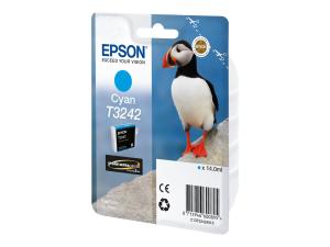 Epson T3242 - 14 ml - cyan - original - cartouche d'encre - pour SureColor P400, SC-P400 - C13T32424010 - Cartouches d'imprimante