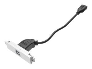 VISION TechConnect 3 USB-b module - Plaque modulaire enclenchable - USB Type B - TC3 USBB - Accessoires de câblage réseau