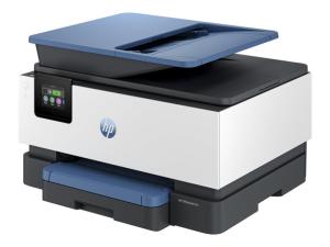 HP Officejet Pro 9125e All-in-One - Imprimante multifonctions - couleur - jet d'encre - Legal (216 x 356 mm) (original) - A4/Legal (support) - jusqu'à 21 ppm (copie) - jusqu'à 22 ppm (impression) - 250 feuilles - 33.6 Kbits/s - USB 2.0, LAN, hôte USB 2.0, Wi-Fi(ac), Bluetooth - bleu Crater Lake - 403X5B#629 - Imprimantes multifonctions