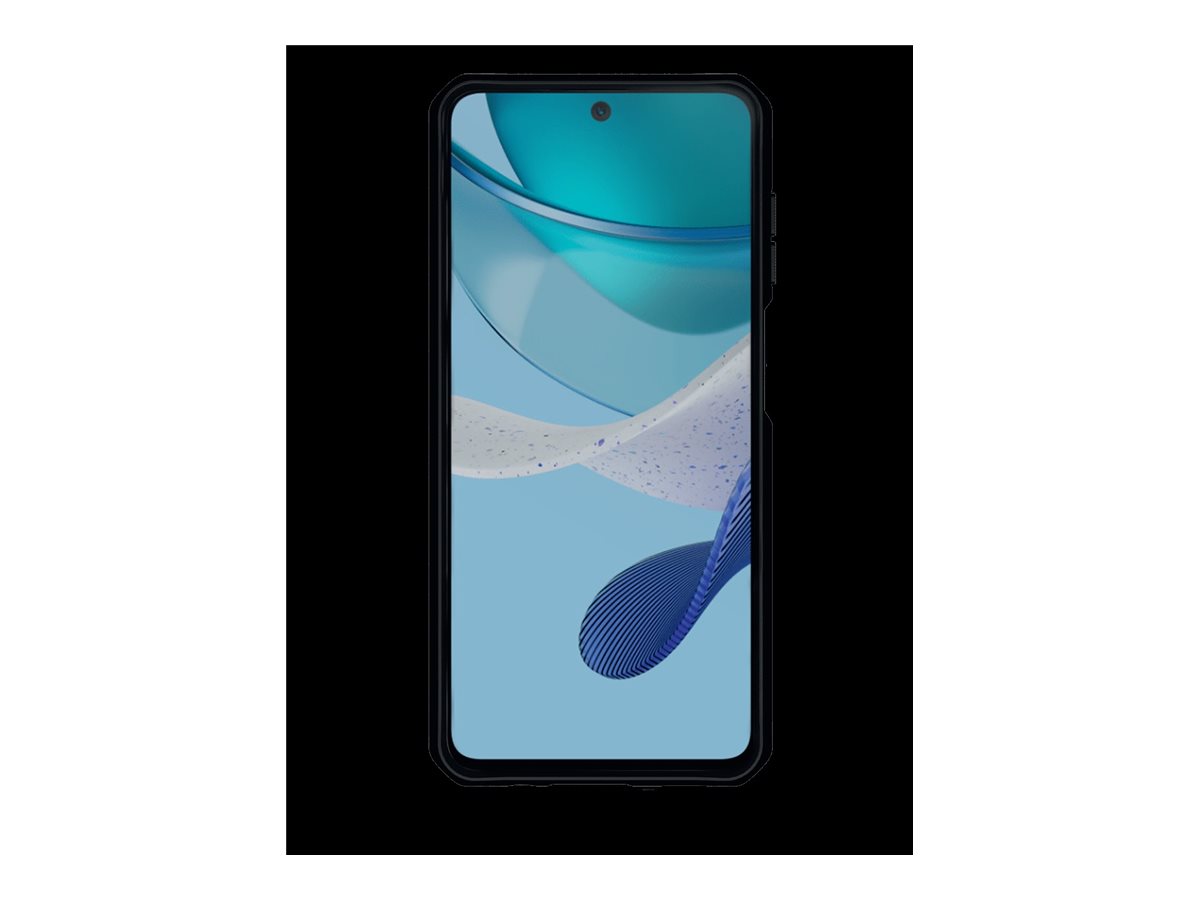 Mobilis Spectrum_R - Coque de protection pour téléphone portable - antimicrobien, 100 % recyclé - noir - pour Motorola Moto G23 - 066045 - Coques et étuis pour téléphone portable