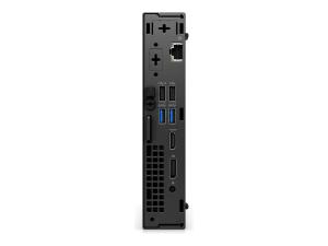 Dell OptiPlex 7020 (version 2024) - Micro Core i5 12500T / jusqu'à 4.4 GHz - RAM 16 Go - SSD 512 Go - NVMe, Class 25 - UHD Graphics 770 - Gigabit Ethernet, Bluetooth, IEEE 802.11ax (Wi-Fi 6E) - Win 11 Pro - moniteur : aucun - noir - BTS - avec 1 an basique sur site - CCVFG - Ordinateurs de bureau