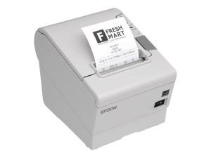 Epson TM T88V - Imprimante de reçus - thermique en ligne - Rouleau (8 cm) - jusqu'à 300 mm/sec - USB - outil de coupe - blanc - C31CA85031 - Imprimantes de reçus POS