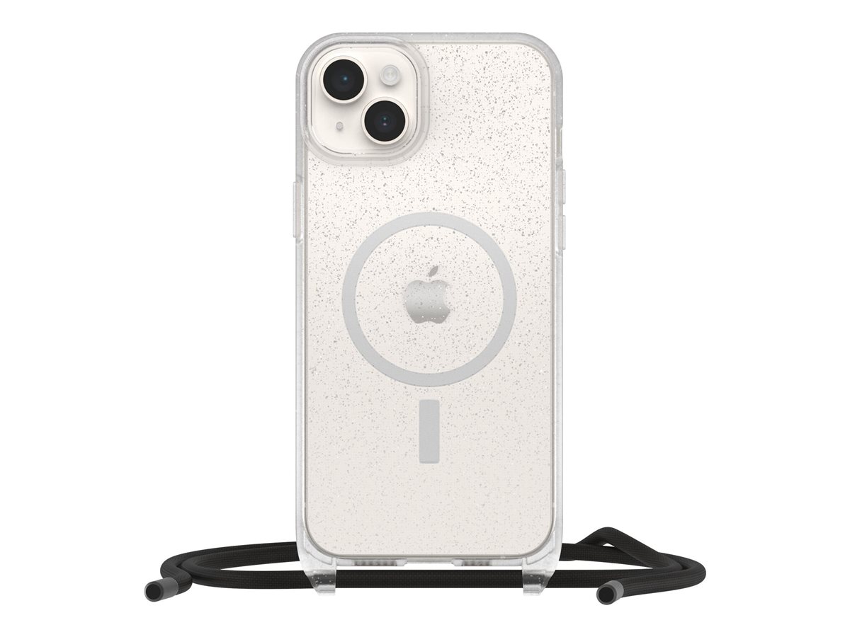 OtterBox React Series - Coque de protection pour téléphone portable - compatibilité avec MagSafe - stardust (paillettes transparentes) - pour Apple iPhone 14 Plus - 77-92287 - Coques et étuis pour téléphone portable