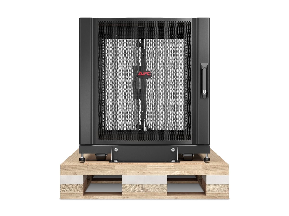 APC NetShelter SX - Rack armoire - noir - 12U - 19" - pour P/N: SURT48RMXLBP - AR3003SP - Accessoires pour serveur