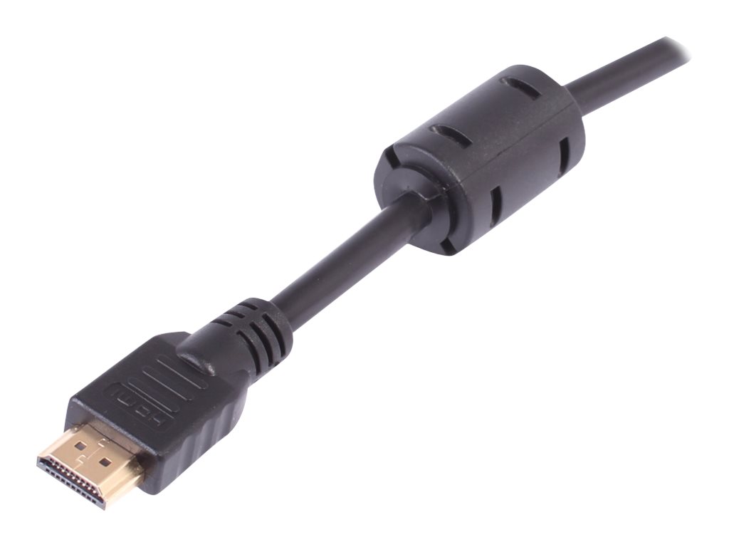 Uniformatic - Câble HDMI - HDMI mâle pour HDMI mâle - 15 m - noir - support 4K - 12415 - Câbles HDMI