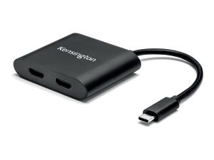 Kensington - Adaptateur vidéo - 24 pin USB-C mâle pour HDMI femelle - noir - support 4K - pour Microsoft Surface Pro 7 - K38286WW - Câbles HDMI