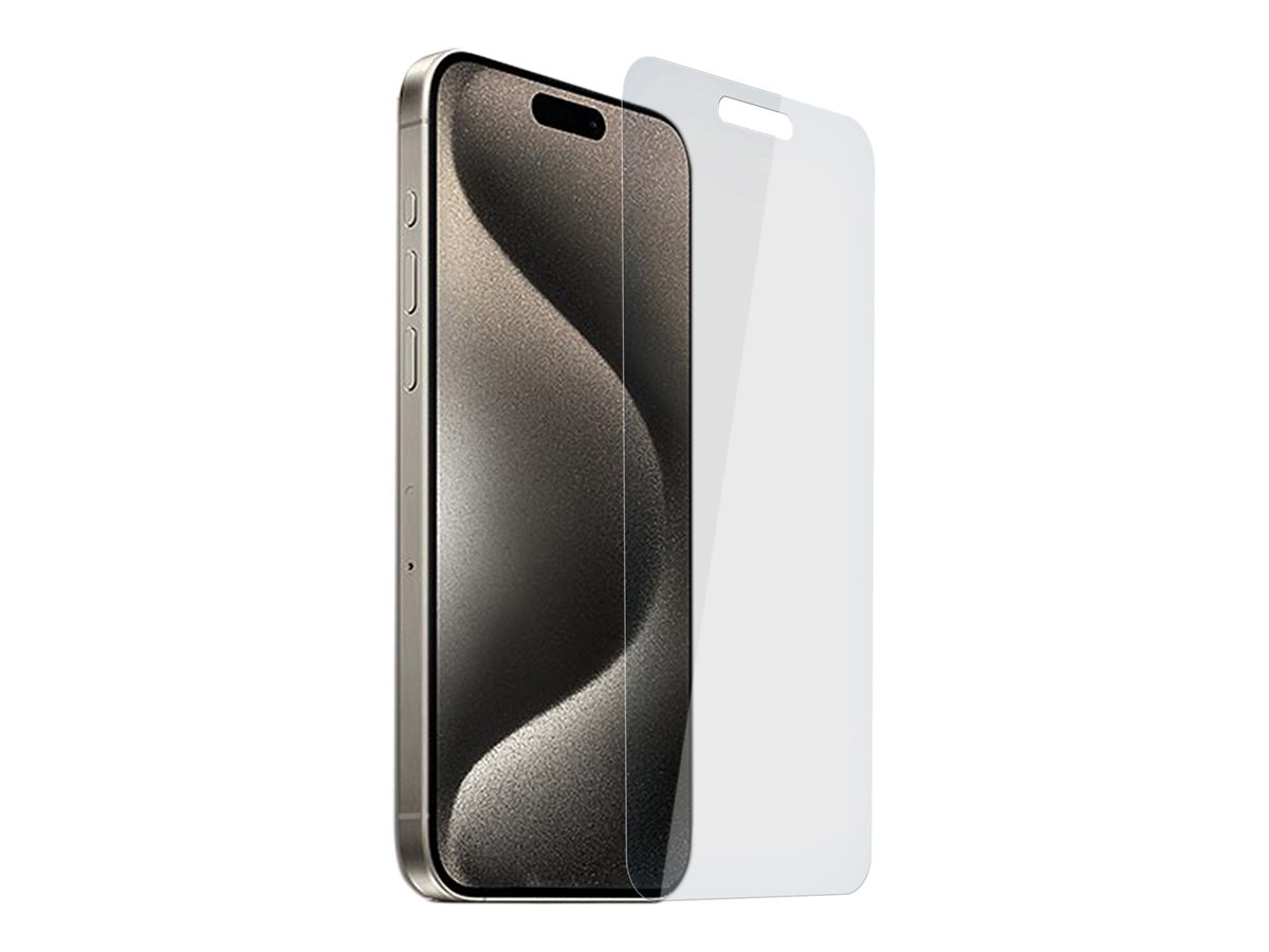 DLH - Protection d'écran pour téléphone portable - verre - pour Apple iPhone 15 Plus, 15 Pro Max - DY-PE5231 - Accessoires pour téléphone portable