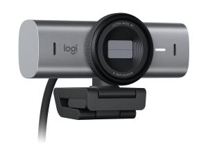 Logitech Master Series MX Brio - Caméra de diffusion en direct - couleur - 8,5 MP - 3840 x 2160 - 4K, 1080p - audio - USB-C - 960-001554 - Webcams