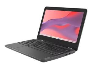 Lenovo 300e Yoga Chromebook Gen 4 82W2 - Conception inclinable - Kompanio 520 - Chrome OS - Mali-G52 2EE MC2 - 8 Go RAM - 64 Go eMMC - 11.6" IPS écran tactile 1366 x 768 (HD) - Wi-Fi 6 - gris graphite - clavier : Français - 82W2000KFR - Netbook
