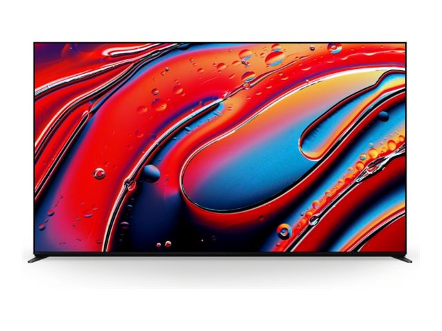 Sony Bravia 9 Professional Displays FWD-75XR90 - Classe de diagonale 75" (74.5" visualisable) TV LCD rétro-éclairée par LED - QLED - signalisation numérique - Smart TV - Google TV - 4K UHD (2160p) 3840 x 2160 - HDR - Direct LED, Mini-LED - Argent foncé, finition par vibration - FWD-75XR90/UK - Écrans de signalisation numérique