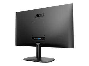 AOC 24B2XH/EU - Écran LED - 24" (23.8" visualisable) - 1920 x 1080 Full HD (1080p) @ 75 Hz - IPS - 250 cd/m² - 1000:1 - HDMI, VGA - noir - 24B2XH/EU - Écrans d'ordinateur