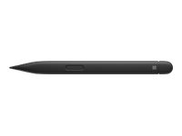 Microsoft Surface Slim Pen 2 - Stylet actif - 2 boutons - Bluetooth 5.0 - noir mat - démo, commercial - pour Microsoft Surface Hub 2S, Laptop Studio, Pro 8, Pro 9, Pro X, Studio 2; Surface Duo 2 - 8WY-00002 - Dispositifs de pointage