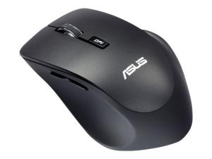 ASUS WT425 - Souris - pour droitiers - optique - 6 boutons - sans fil - 2.4 GHz - récepteur sans fil USB - noir charbon - pour 15; ROG Strix G15; ROG Zephyrus G14; TUF Gaming F15; F17; FX505; TUF505; ZenBook 13; 14 - 90XB0280-BMU000 - Souris