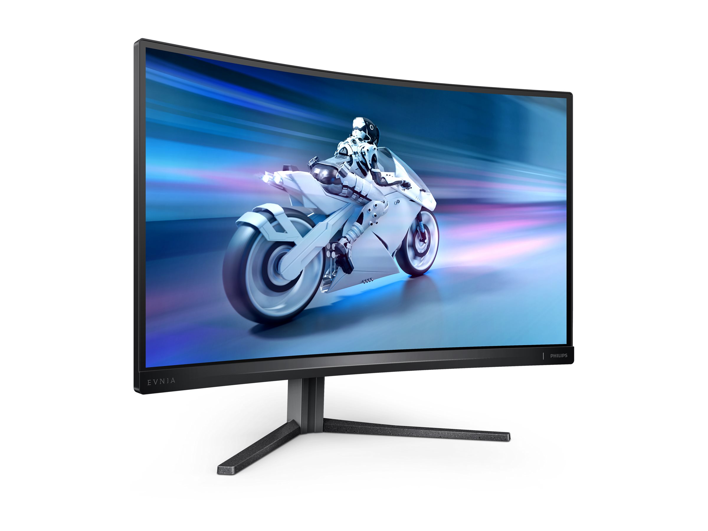 Philips Evnia 5000 27M2C5500W - Écran LED - incurvé - 27" - 2560 x 1440 QHD @ 240 Hz - VA - 400 cd/m² - 3000:1 - DisplayHDR 400 - 1 ms - 2xHDMI, 2xDisplayPort - ardoise foncée - 27M2C5500W/00 - Écrans d'ordinateur