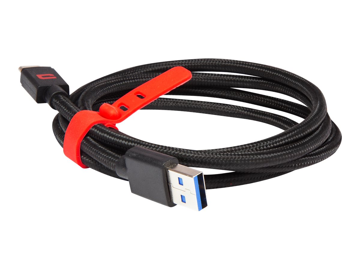 Crosscall - Câble USB - USB (M) pour 24 pin USB-C (M) reversible - USB 2.0 - 1.2 m - noir - USBC.BO.NN000 - Câbles USB