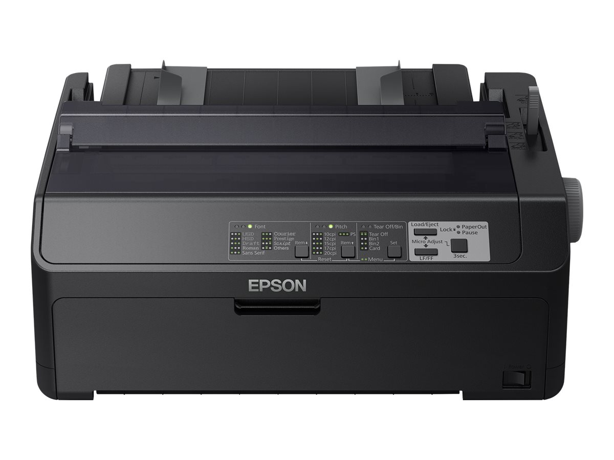 Epson LQ 590II - Imprimante - Noir et blanc - matricielle - Rouleau (21,6 cm), JIS B4, 254 mm (largeur) - 360 x 180 dpi - 24 pin - jusqu'à 584 car/sec - parallèle, USB 2.0 - C11CF39401 - Imprimantes matricielles