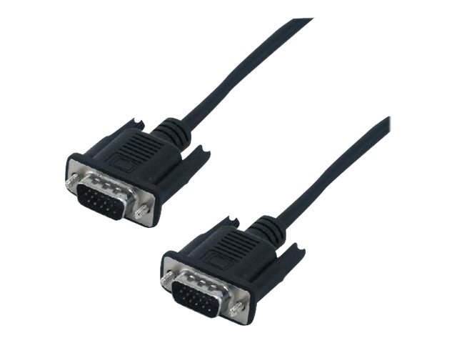 MCL - Câble vidéo - VGA - HD-15 (VGA) mâle pour HD-15 (VGA) mâle - 2 m - MC340EZ-2M - Accessoires pour téléviseurs