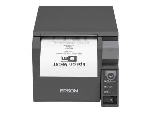 Epson TM T70II - Imprimante de reçus - thermique en ligne - Rouleau (8 cm) - 180 x 180 ppp - jusqu'à 250 mm/sec - USB 2.0, Bluetooth, Wi-Fi(n) - C31CD38025B2 - Imprimantes de reçus POS
