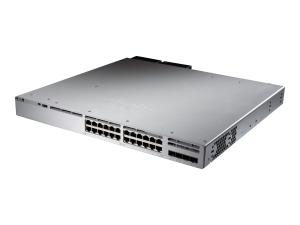 Cisco Catalyst 9300L - Network Advantage - commutateur - C3 - Géré - 24 x 10/100/1000 (UPOE) + 4 x SFP+ 10 Go (liaison montante) - Montable sur rack - UPOE (880 W) - C9300L-24UXG-4X-A - Concentrateurs et commutateurs gigabit