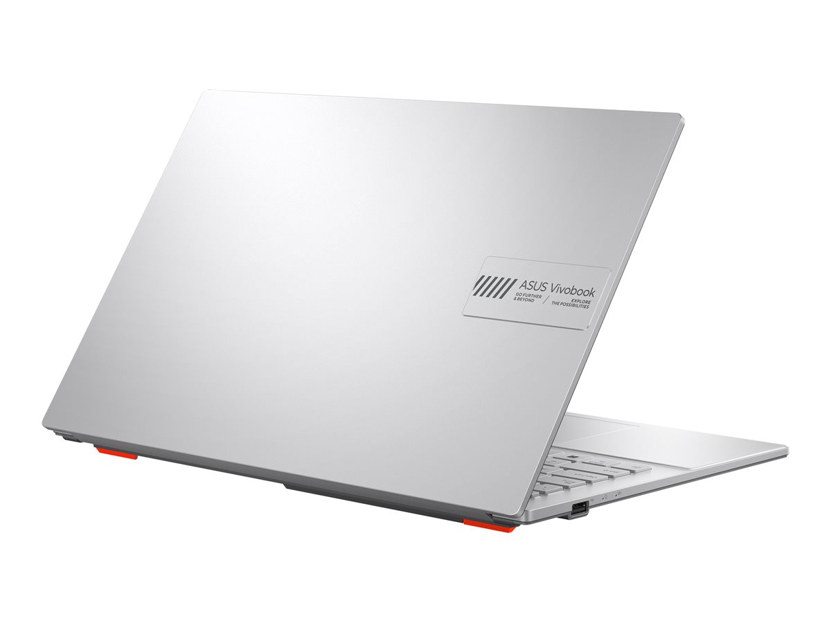 ASUS Vivobook Go 15 OLED X1504FA-L1977W - Conception de charnière à 180 degrés - AMD Ryzen 5 - 7520U / jusqu'à 4.3 GHz - Win 11 Home - Radeon 610M - 16 Go RAM - 512 Go SSD - 15.6" OLED 1920 x 1080 (Full HD) - Wi-Fi 6E, Bluetooth - argent cool - 90NB0ZR1-M01PB0 - Ordinateurs portables