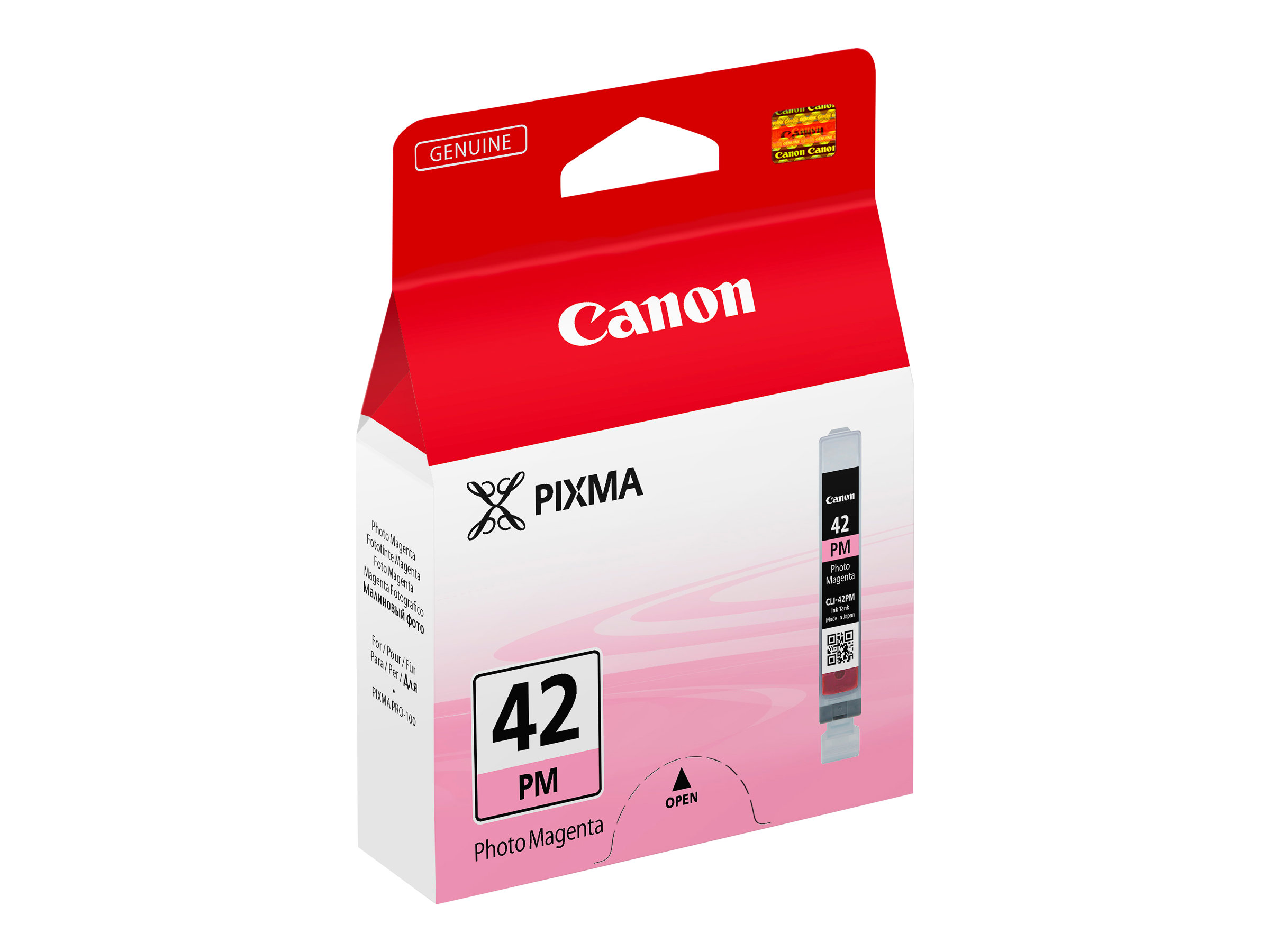 Canon CLI-42PM - 13 ml - photo magenta - original - réservoir d'encre - pour PIXMA PRO-100, PRO-100S - 6389B001 - Réservoirs d'encre